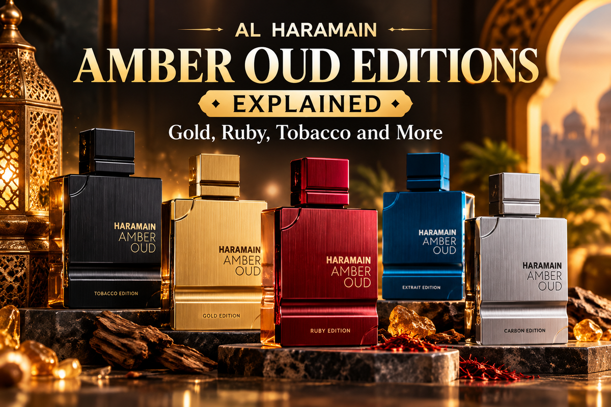 Al Haramain Amber Oud Editions Explained: Gold, Ruby, Tobacco and More