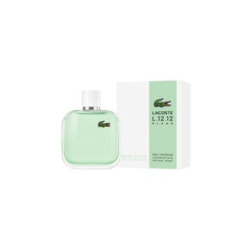 Lacoste L.12.12 Blanc Eau Fraiche Eau De Toilette for Men 100ml – Fresh, Long Lasting, Authentic Fragrance