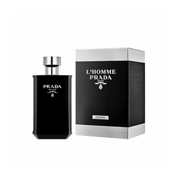 Prada L'Homme Intense Eau De Parfum 100ml For Men – Luxury Amber Woody Fragrance