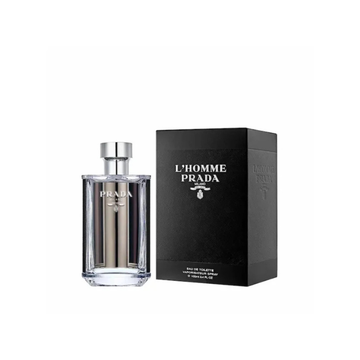 Prada L'Homme Eau De Toilette 100ml For Men | Luxury Woody Floral Fragrance