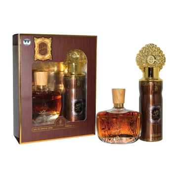 Arabiyat Oud Al Layl Gift Set 100ML EDP + 200ML Deo for Men & Women | Long Lasting Luxury Oud Perfume Combo