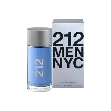 Carolina Herrera 212 NYC Eau de Toilette 200ml For Men | Fresh Woody Citrus Fragrance | Long Lasting Perfume for Men
