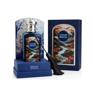 French Avenue Safari Breeze Eau De Parfum 100ml | Unisex Long-Lasting Luxury Fragrance for Men & Women