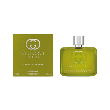 Gucci Guilty Elixir Pour Homme Eau de Parfum 60ml for Men | Luxury Woody Amber Fragrance