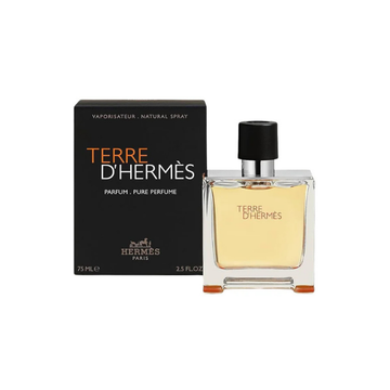 Hermès Terre d’Hermès Pure Parfum 75ml for Men | Woody Citrus Luxury Fragrance